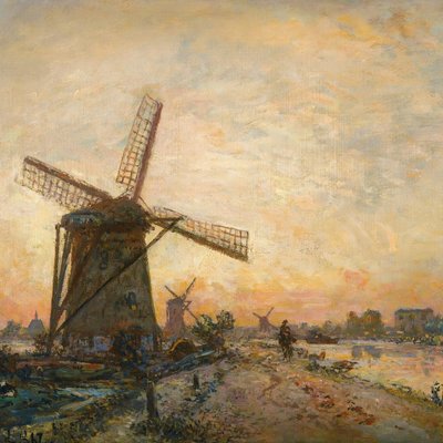 Windmill Art Prints