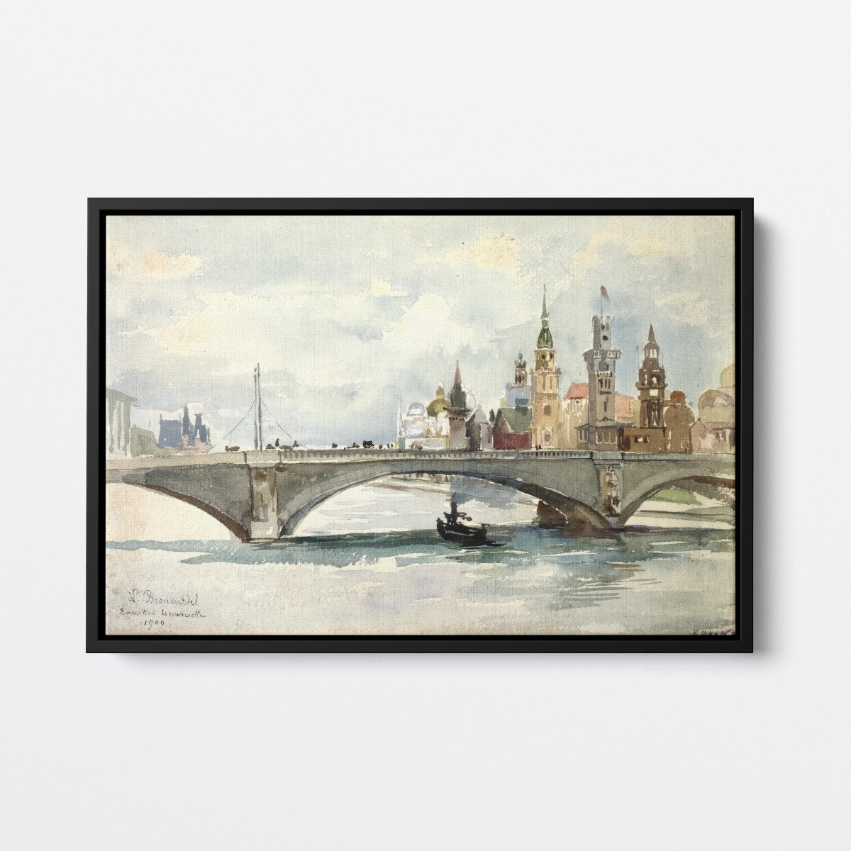 1900 Exhibition, The Alma Bridge | Ave Legato | Ave Legato Art Prints