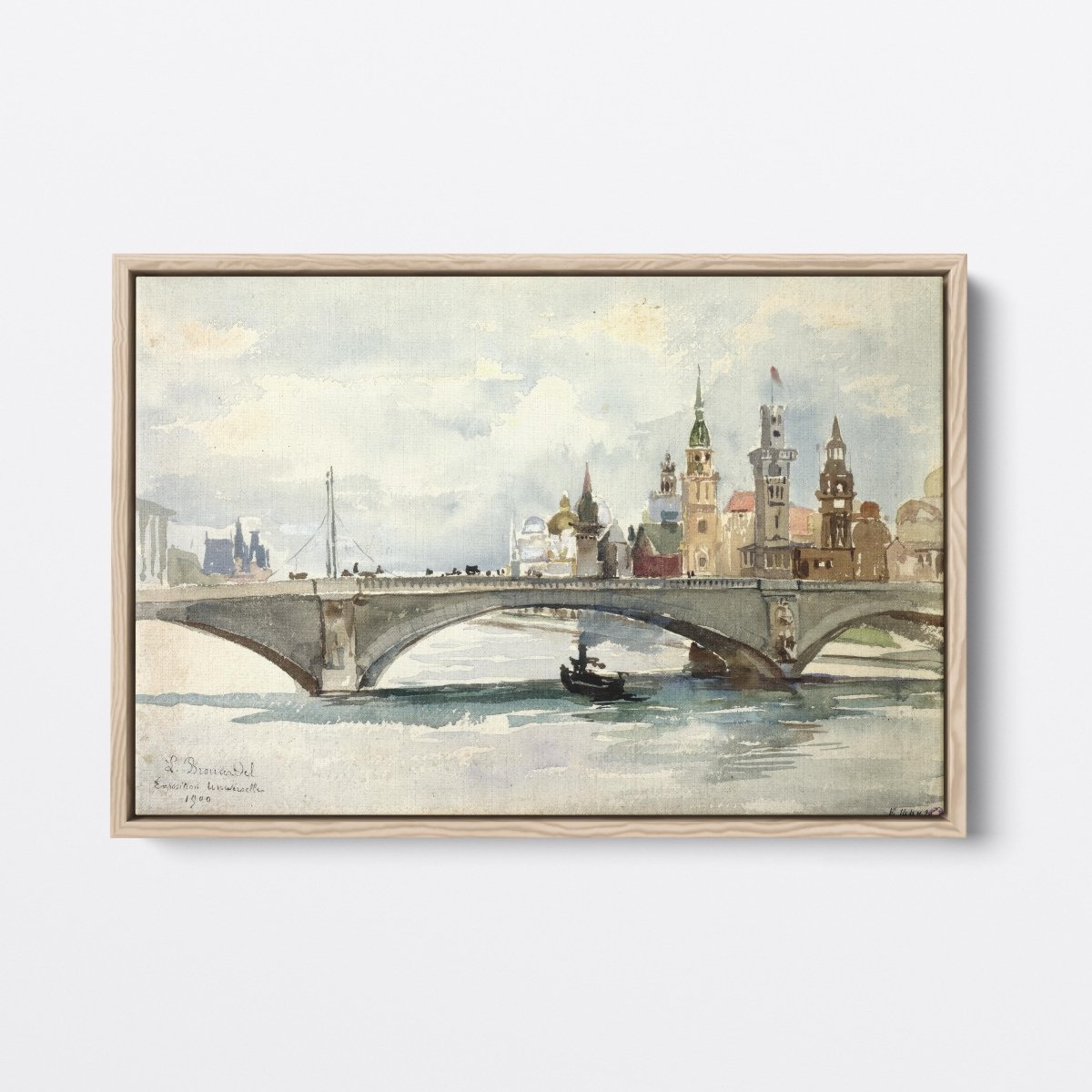 1900 Exhibition, The Alma Bridge | Ave Legato | Ave Legato Art Prints