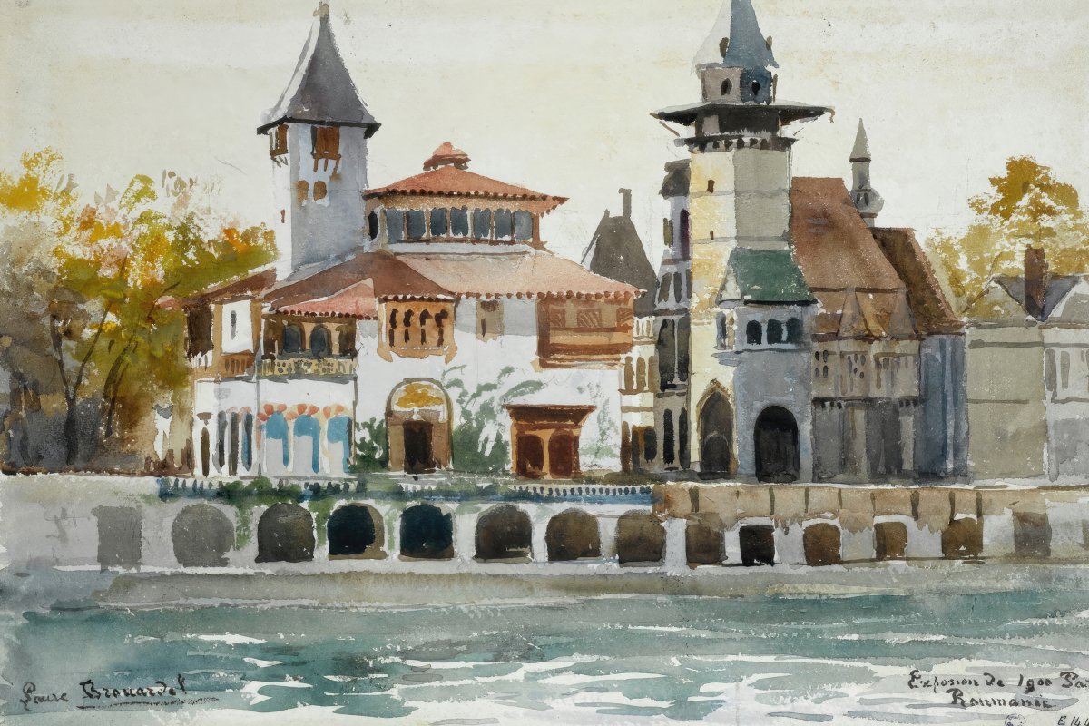 1900 Exhibition, The Pavilion of Romania | Laure Brouardel | Ave Legato Art Prints