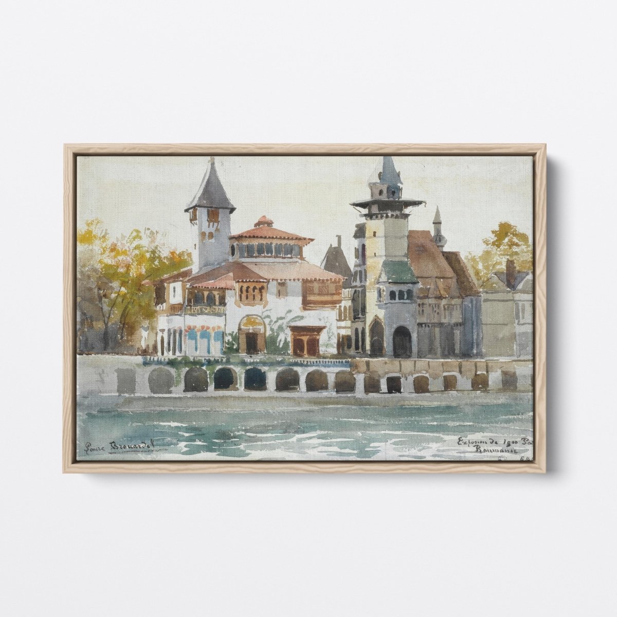 1900 Exhibition, The Pavilion of Romania | Laure Brouardel | Ave Legato Art Prints