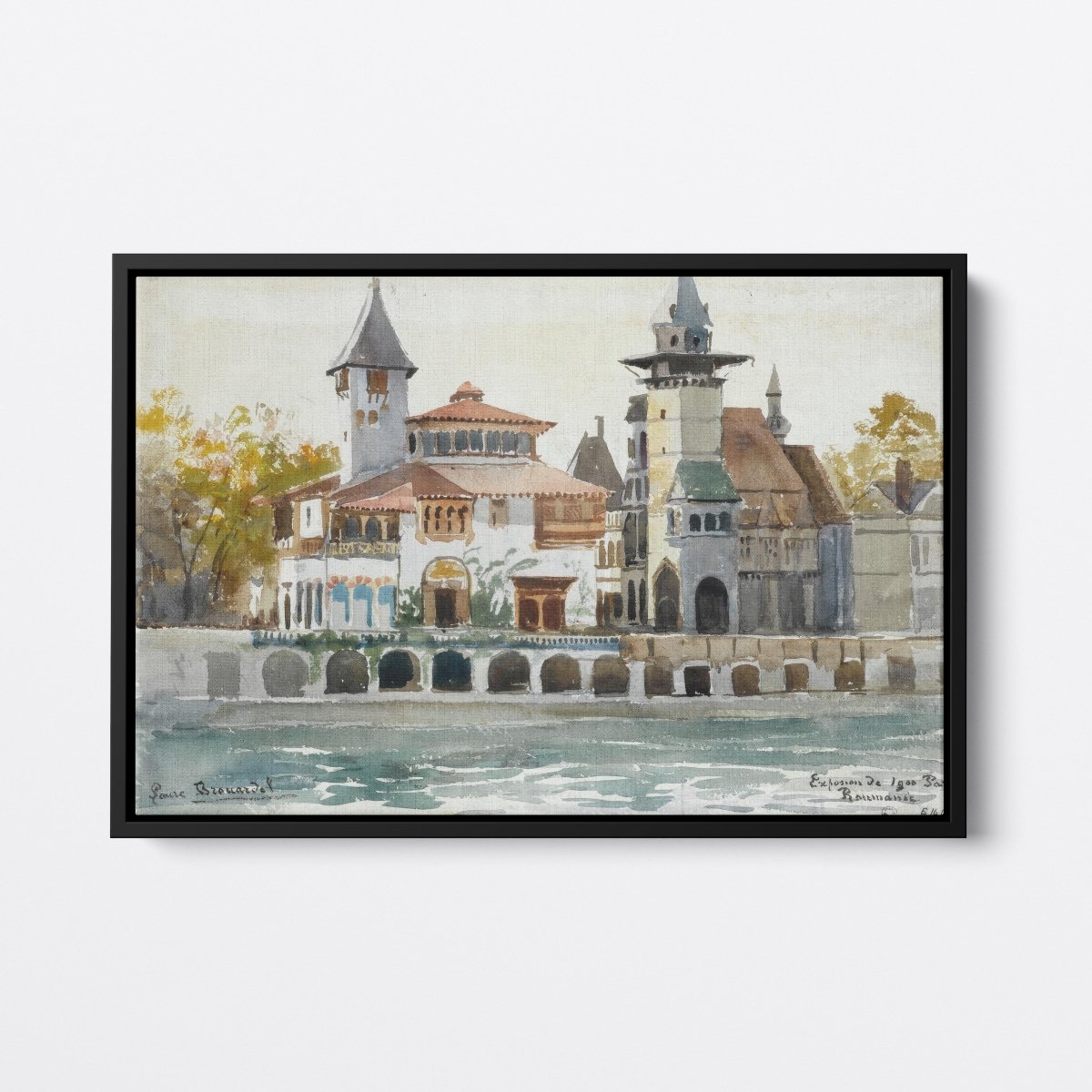 1900 Exhibition, The Pavilion of Romania | Laure Brouardel | Ave Legato Art Prints