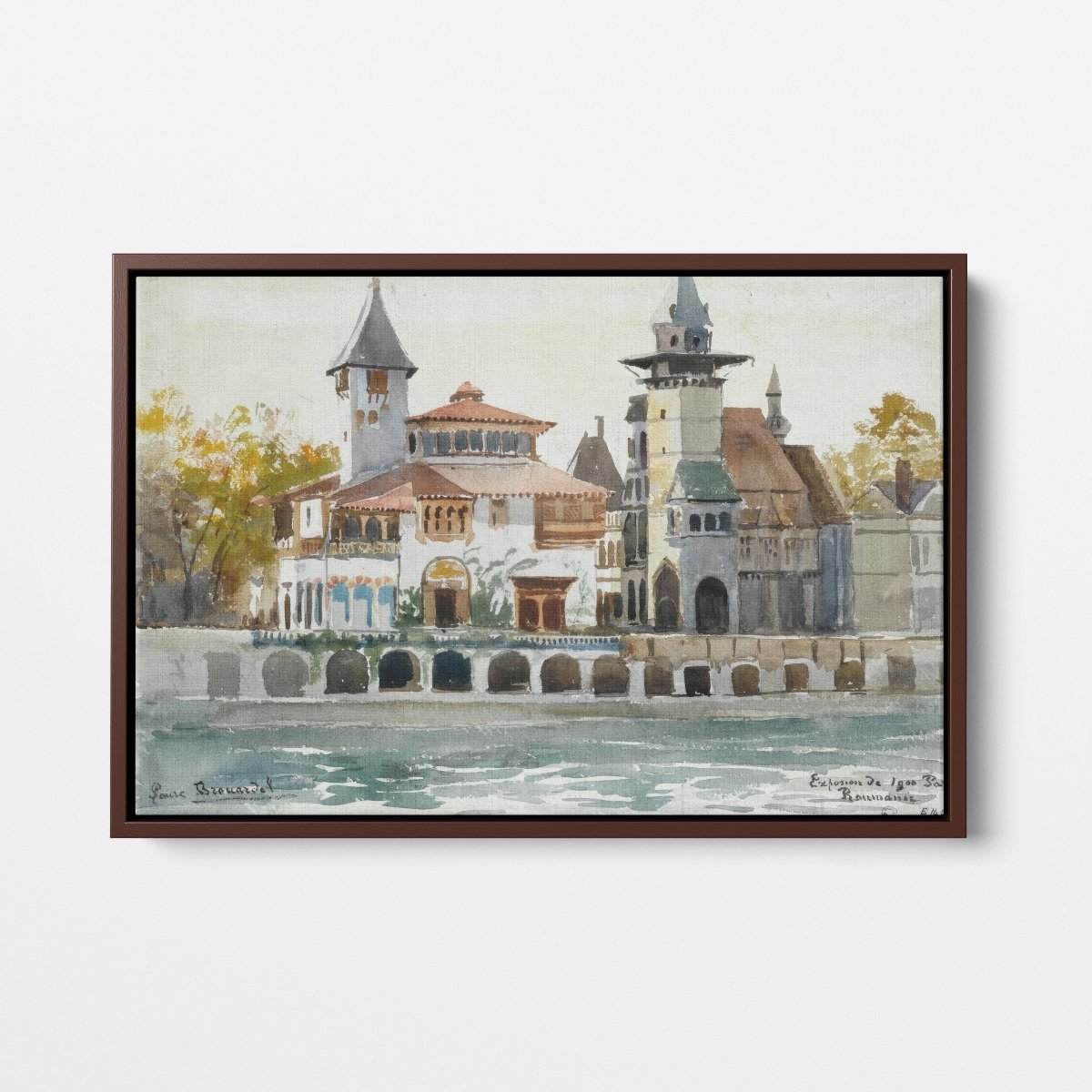 1900 Exhibition, The Pavilion of Romania | Laure Brouardel | Ave Legato Art Prints