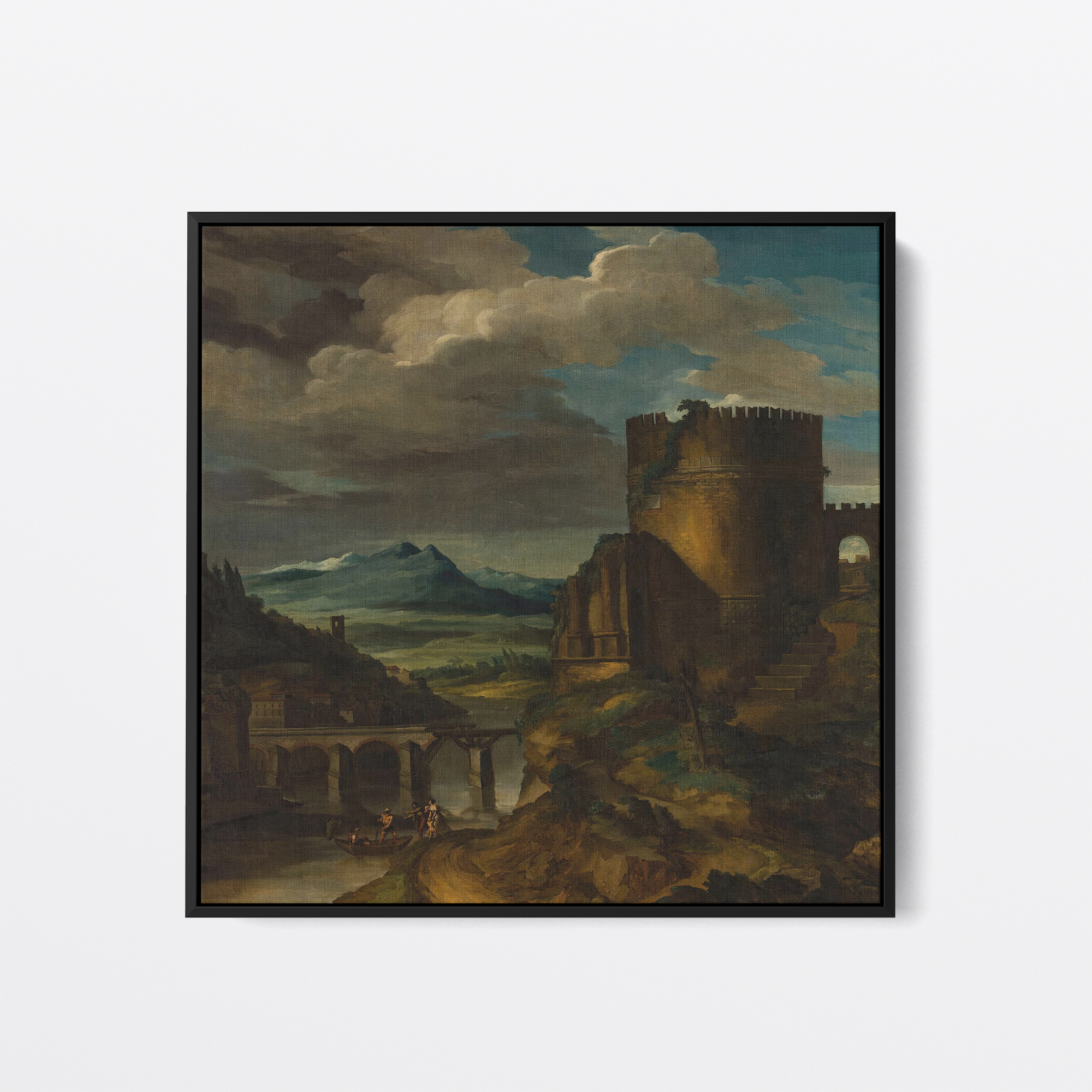 Landscape with Roman Tomb