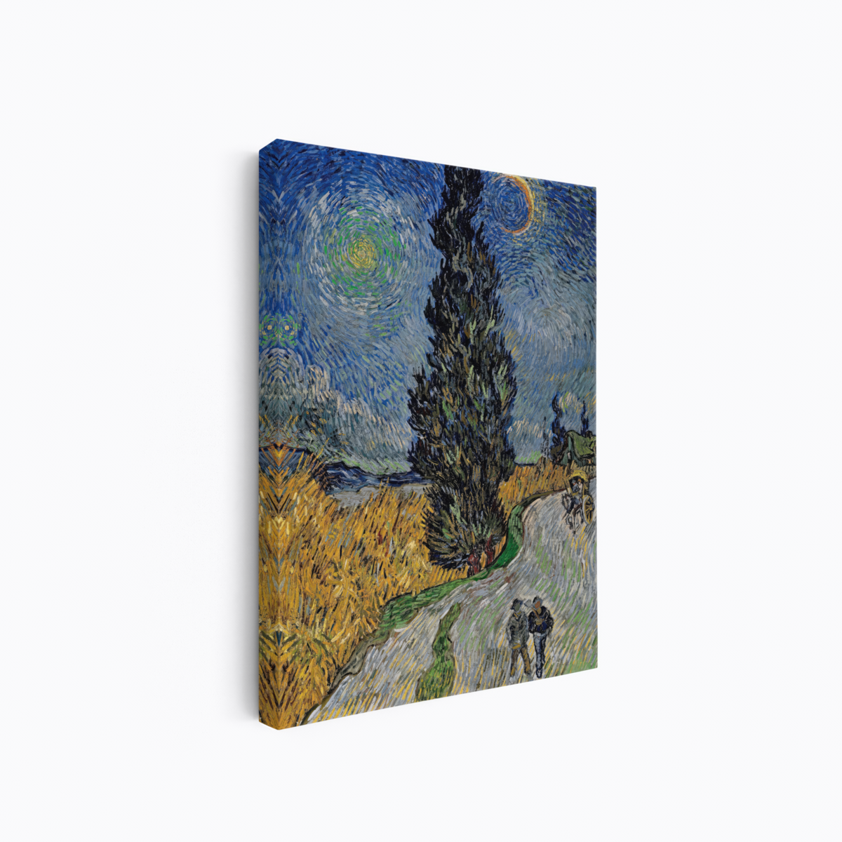 Starry Road with a Cypress | Vincent van Gogh | Ave Legato Art Prints