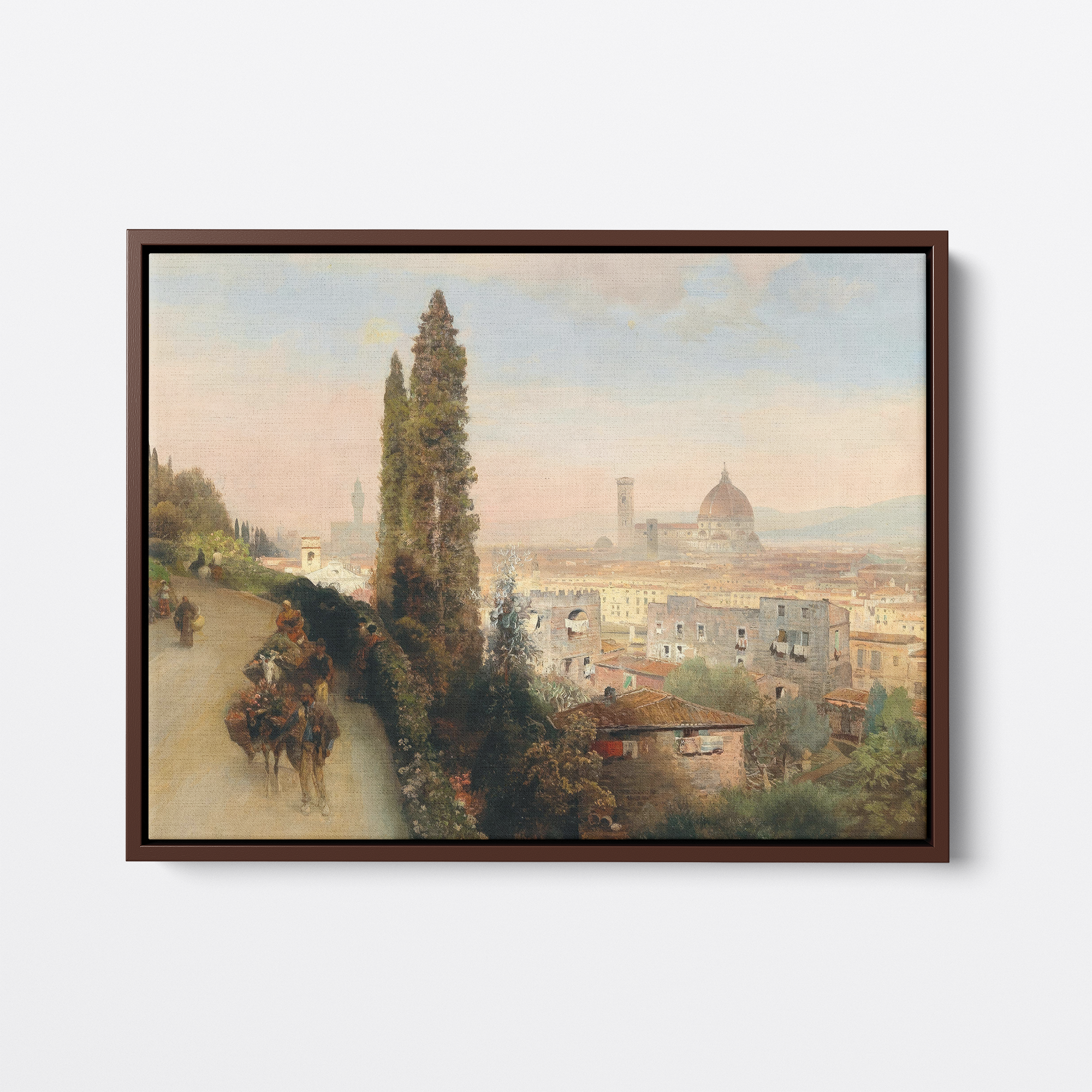 View of Florence | Oswald Achenbach | Ave Legato Art Prints