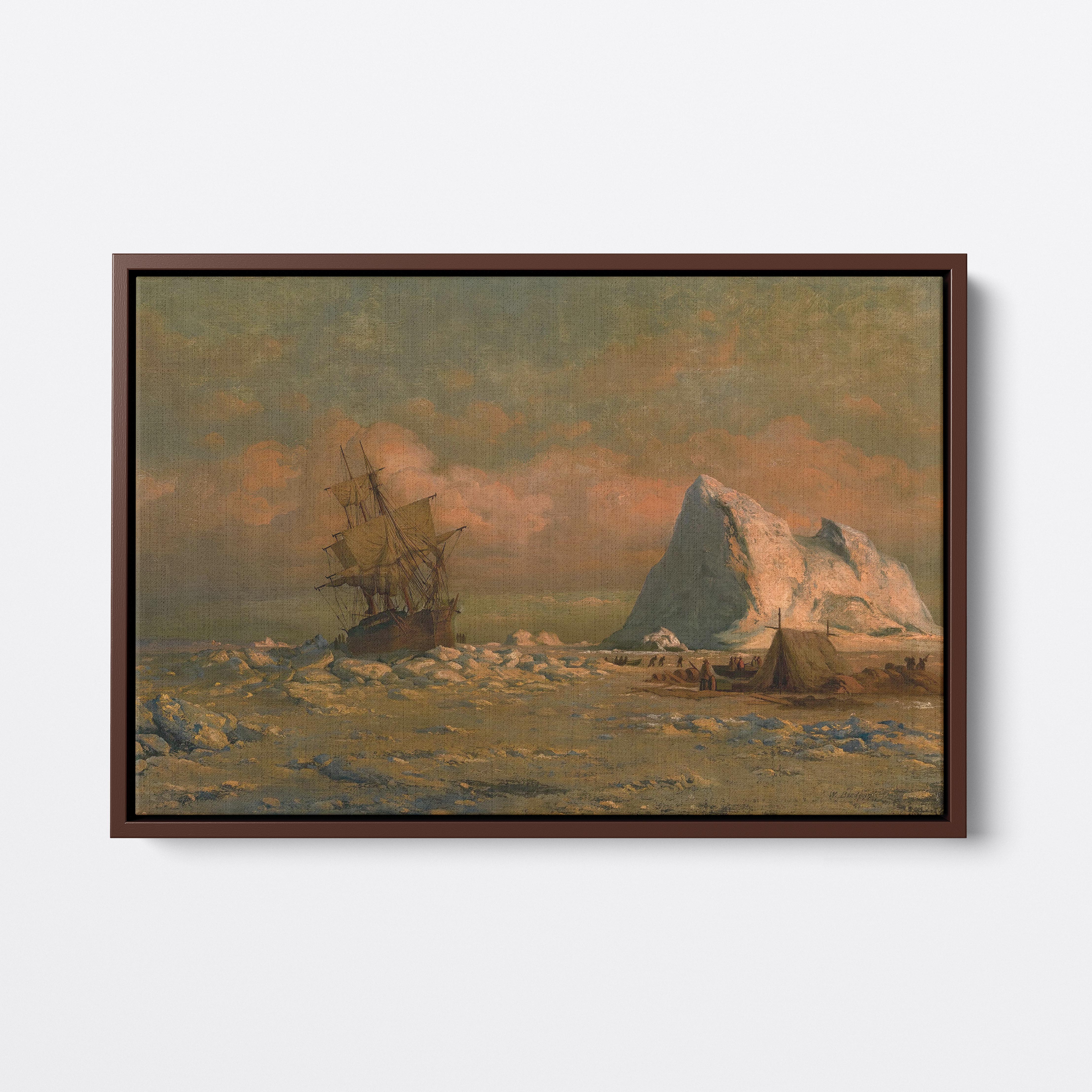 Shipping Vessel With Ice Floes | William Bradford | Ave Legato Art Prints