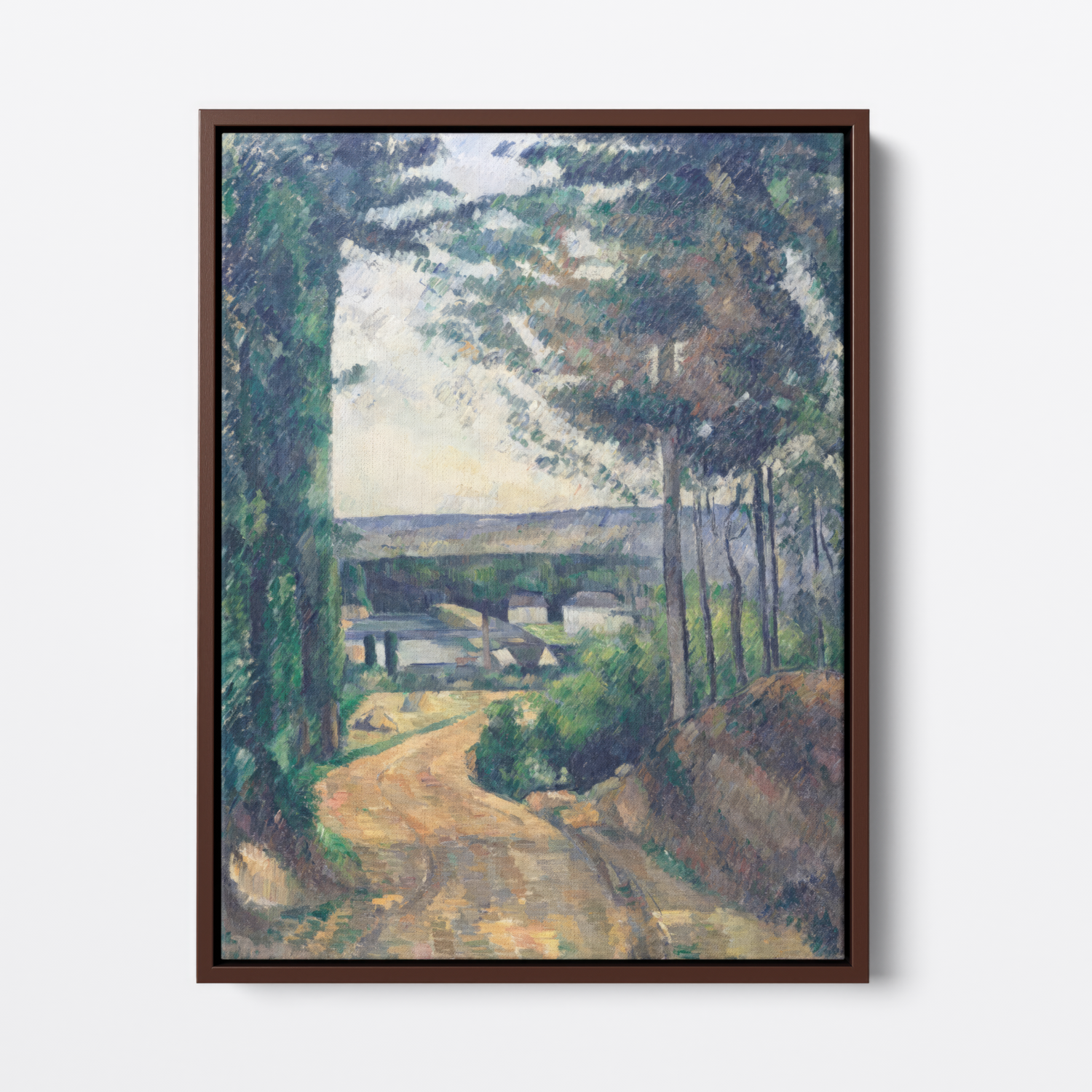 Road Leading to the Lake | Paul Cézanne | Ave Legato Art Prints