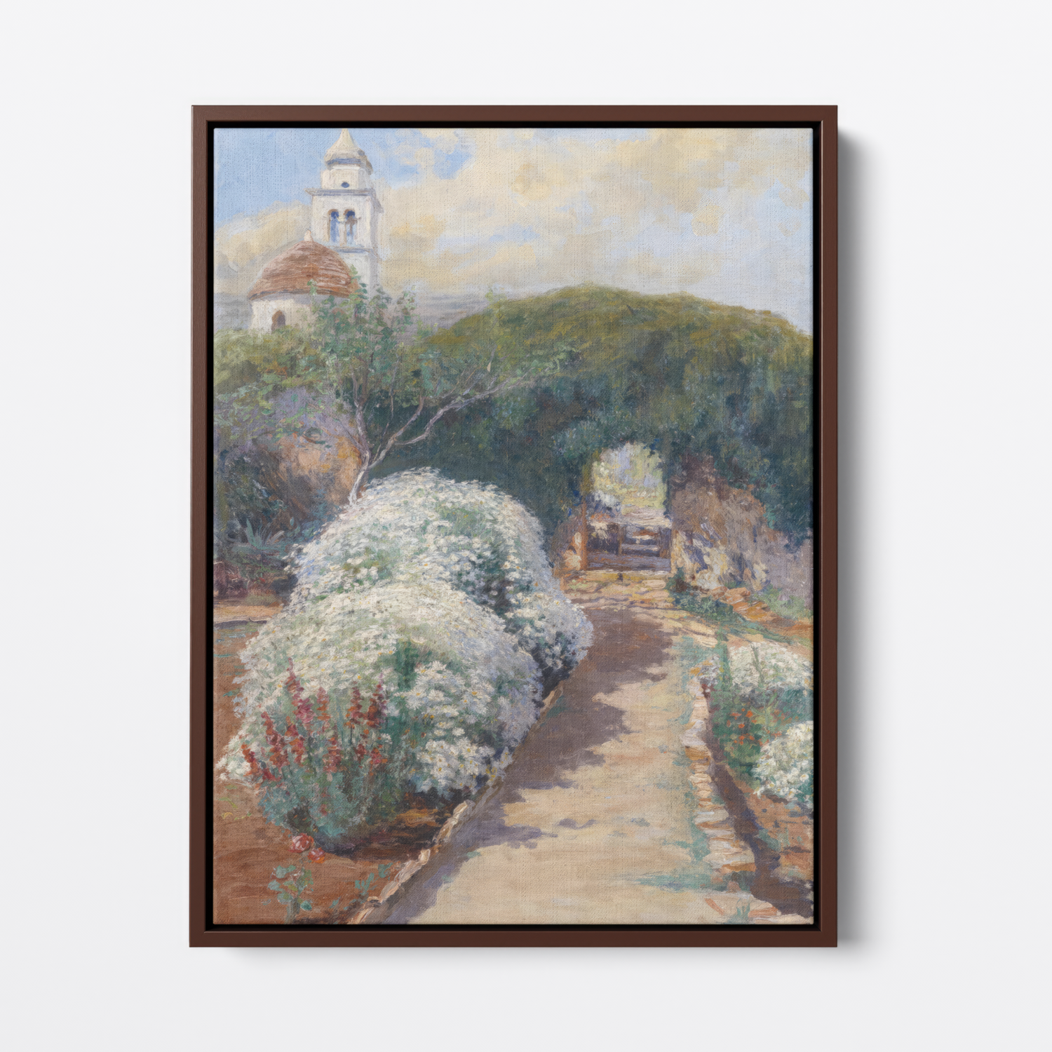 Blossoming Monastery Garden | Menci Crnčić | Ave Legato Art Prints