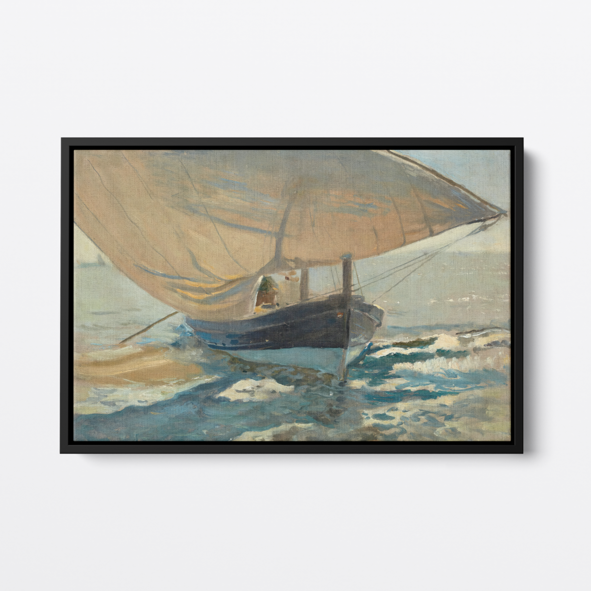 Arriving at the Beach | Joaquín Sorolla | Ave Legato | Canvas Art Prints | Vintage Artwork