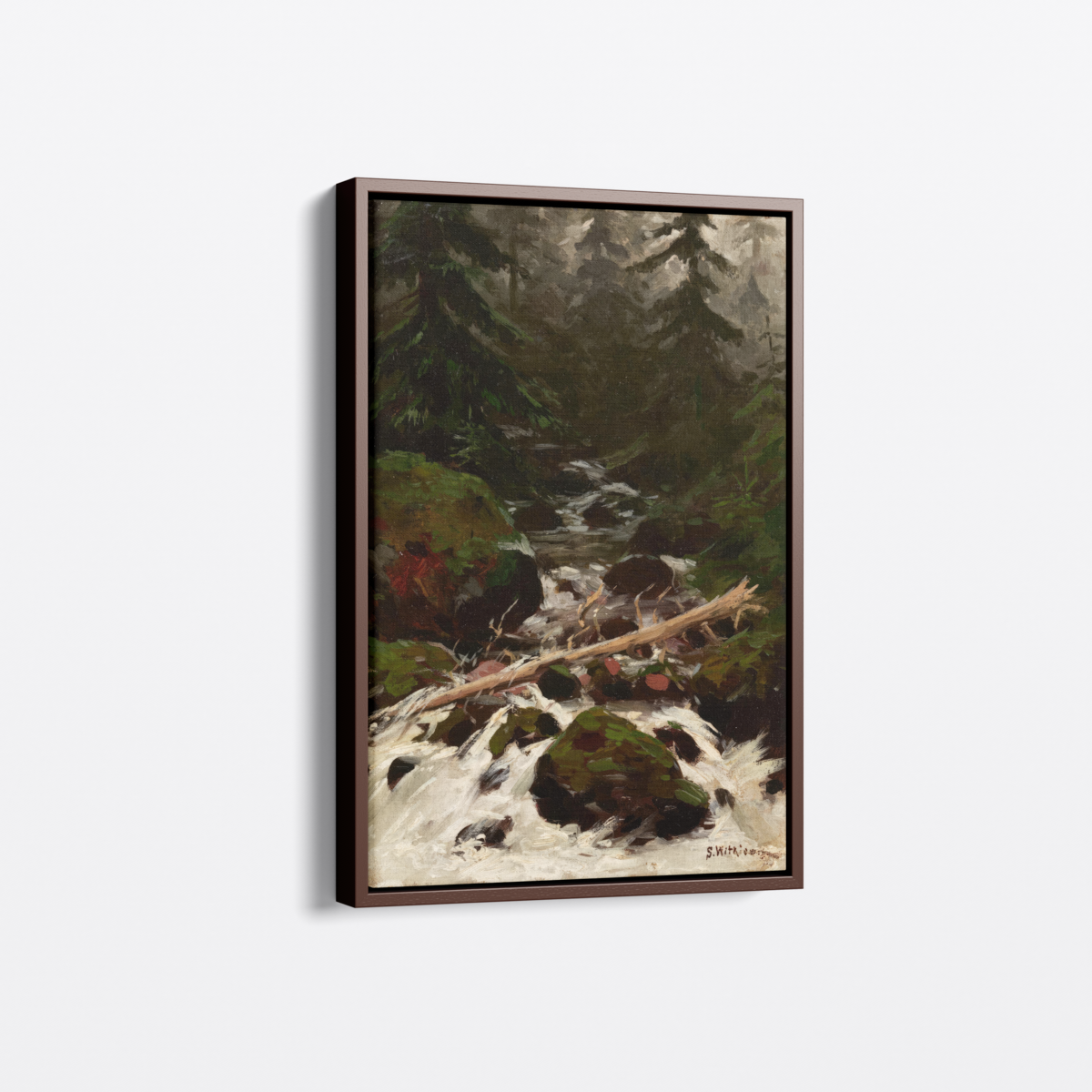 Stream in the Forest | Stanisław Witkiewicz | Ave Legato Art Prints