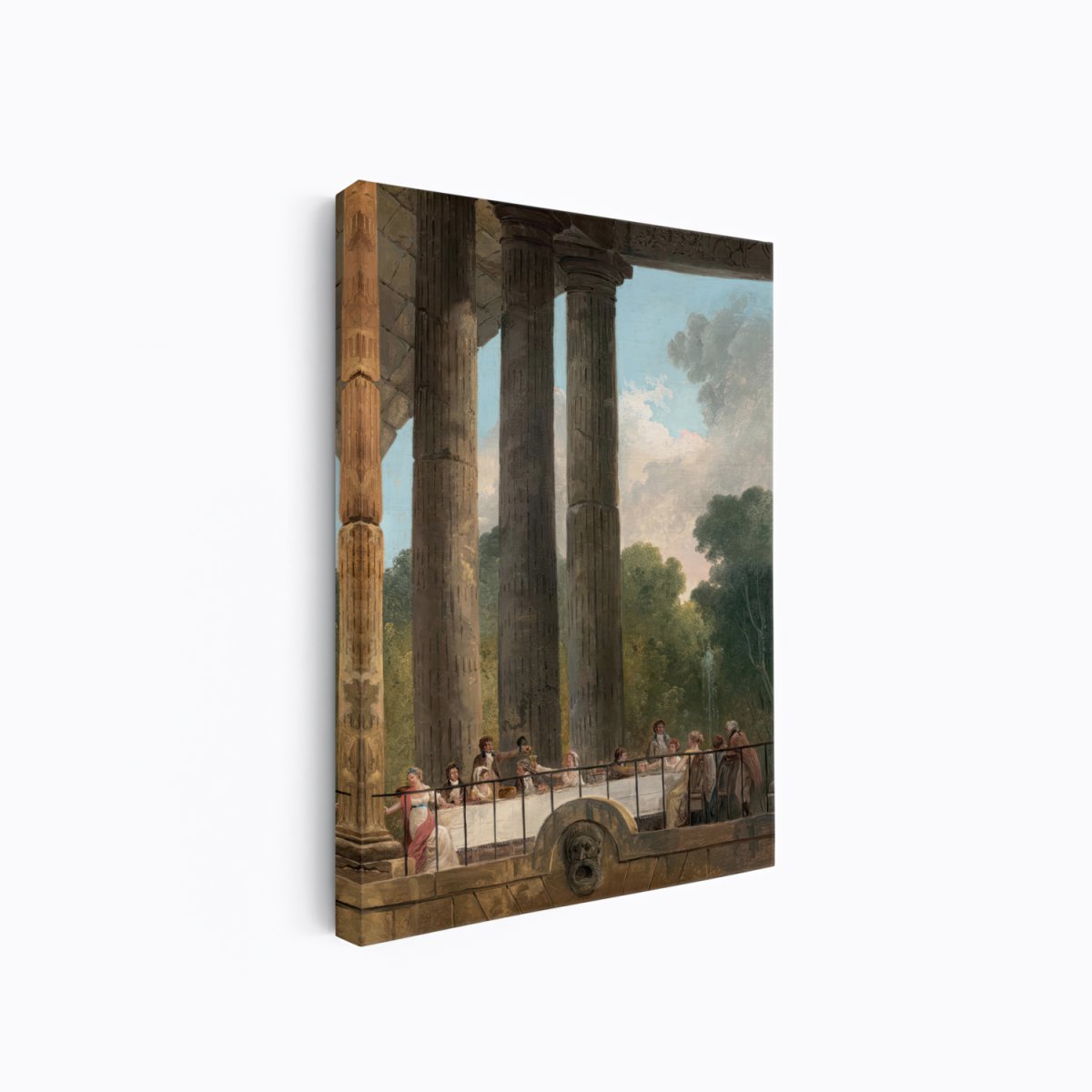 A Banquet in the Ruins of a Temple | Hubert Robert | Ave Legato Art Prints