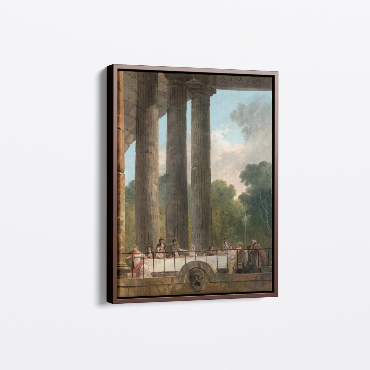 A Banquet in the Ruins of a Temple | Hubert Robert | Ave Legato Art Prints