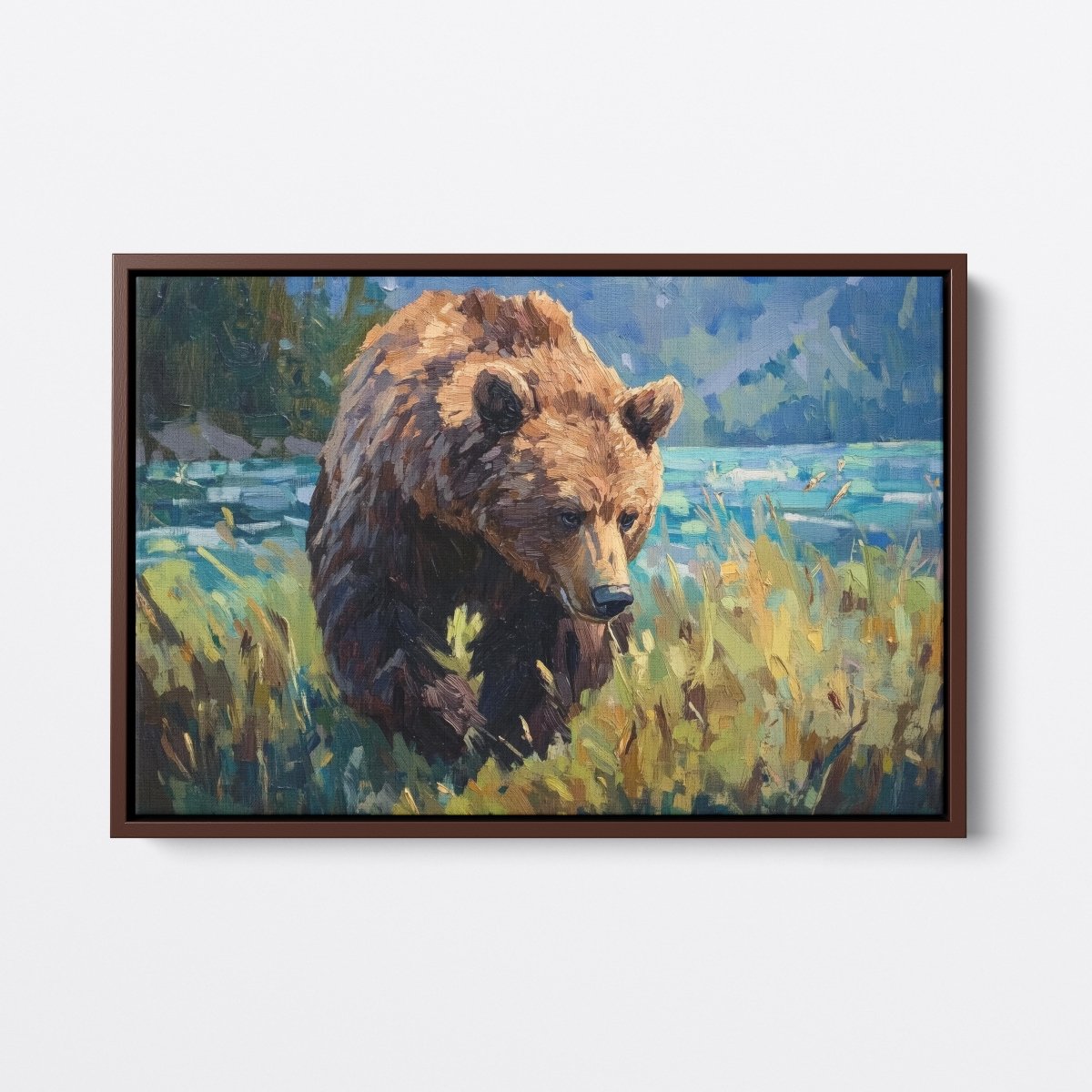 A Brown Bear | Ave Legato | Ave Legato Art Prints