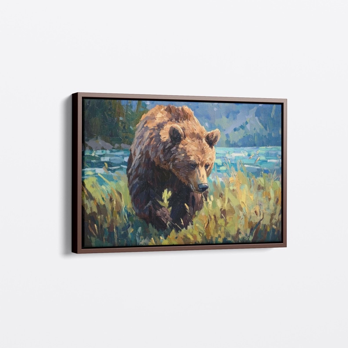 A Brown Bear | Ave Legato | Ave Legato Art Prints