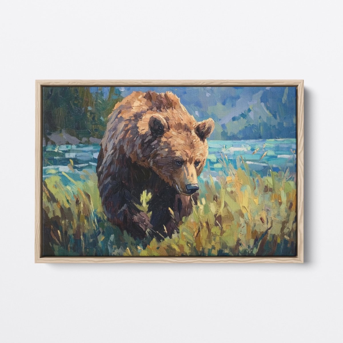 A Brown Bear | Ave Legato | Ave Legato Art Prints