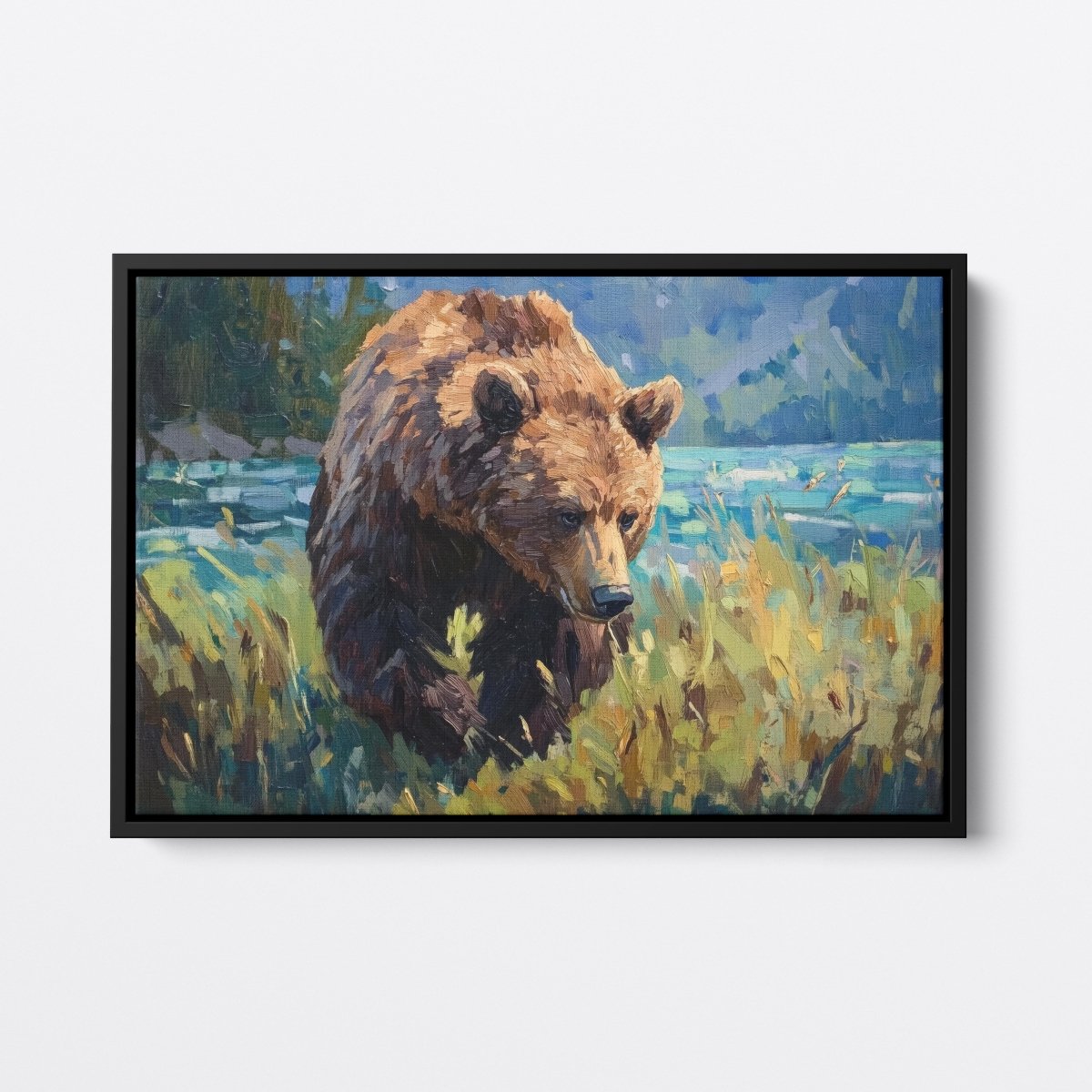 A Brown Bear | Ave Legato | Ave Legato Art Prints