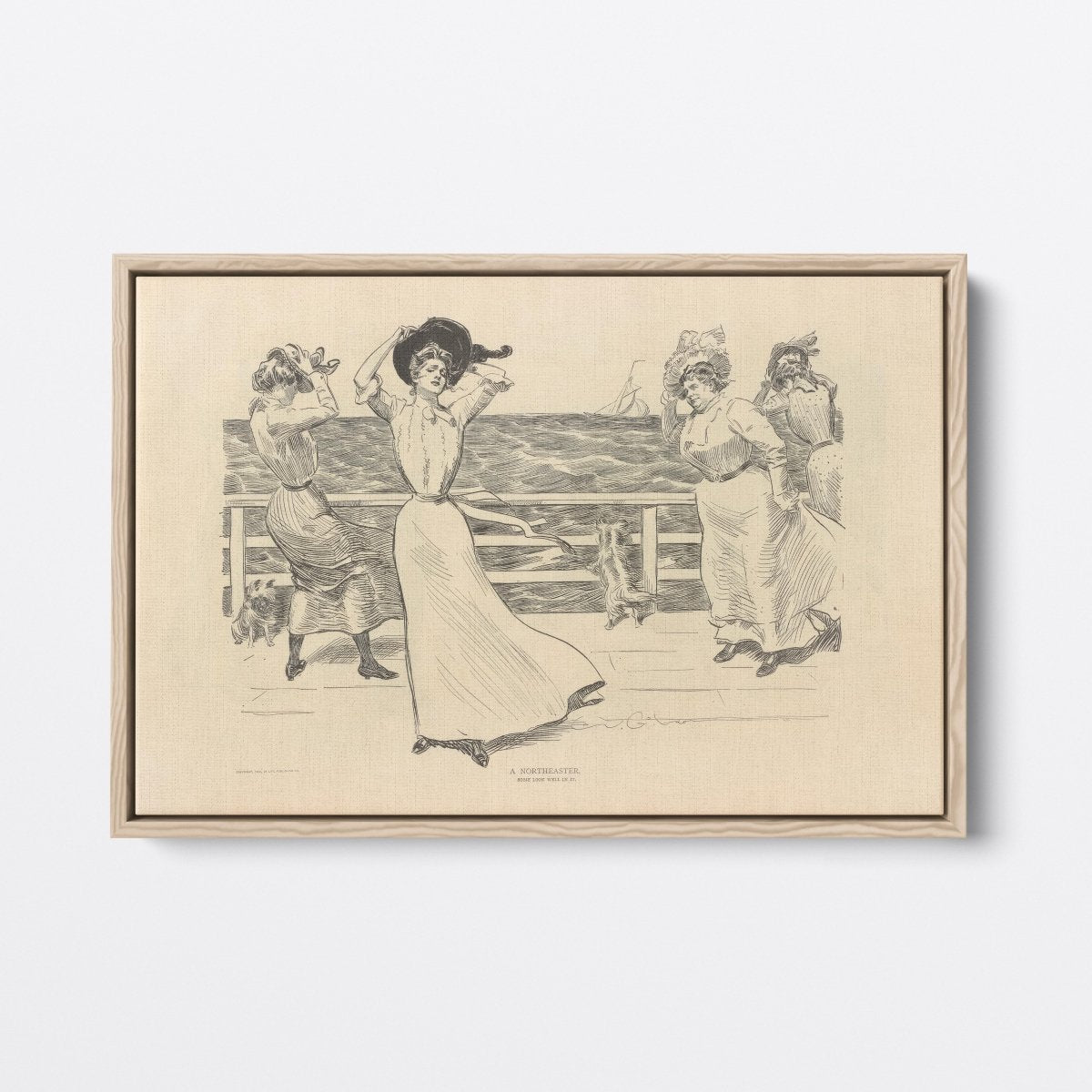 A Continuous Performance | Charles Dana Gibson | Ave Legato Art Prints