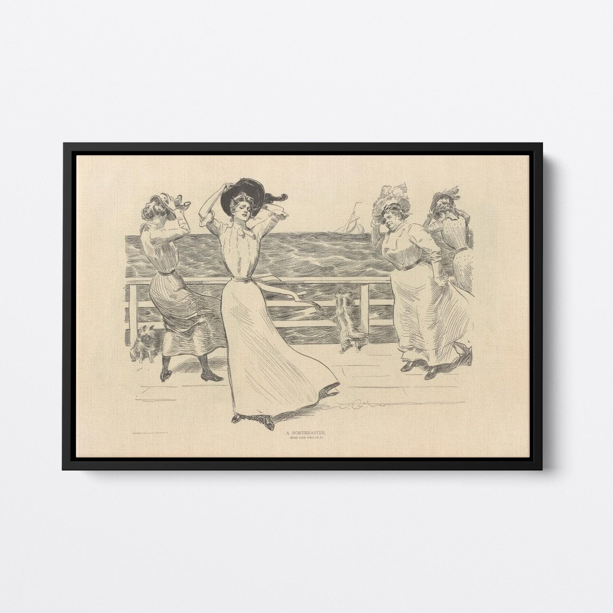 A Continuous Performance | Charles Dana Gibson | Ave Legato Art Prints