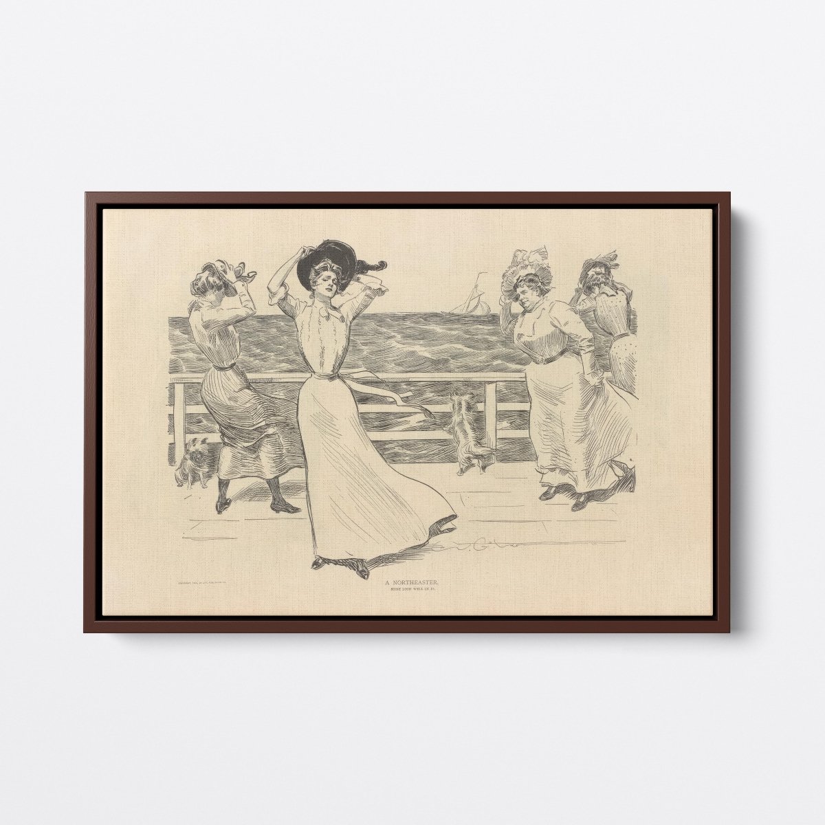 A Continuous Performance | Charles Dana Gibson | Ave Legato Art Prints