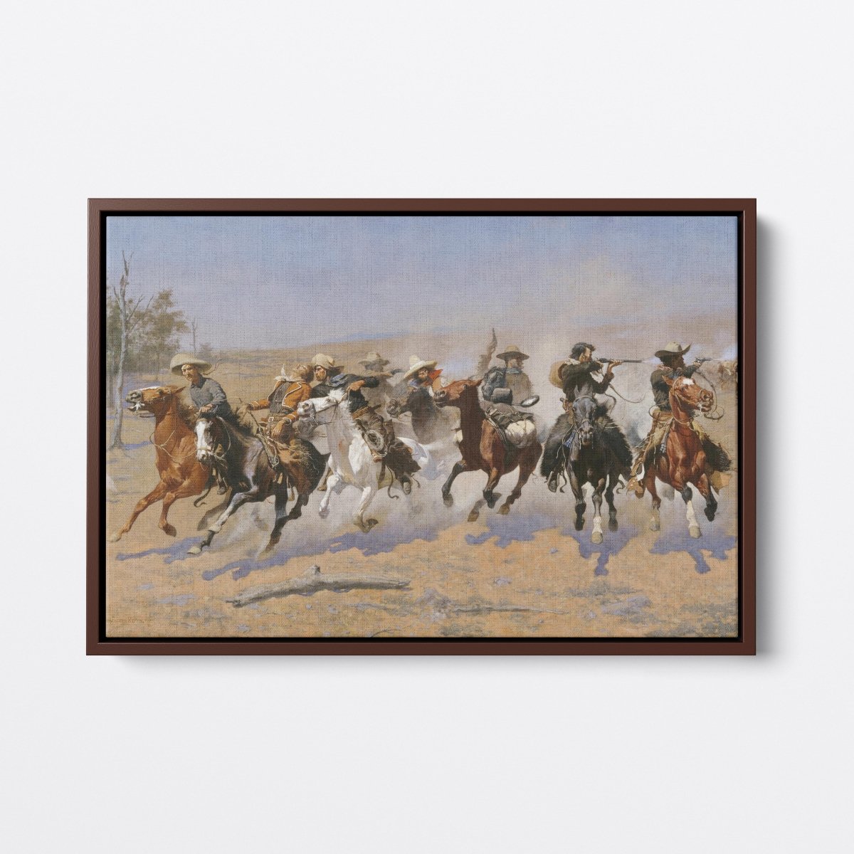 A Dash for the Timber | Frederic Remington | Ave Legato Art Prints