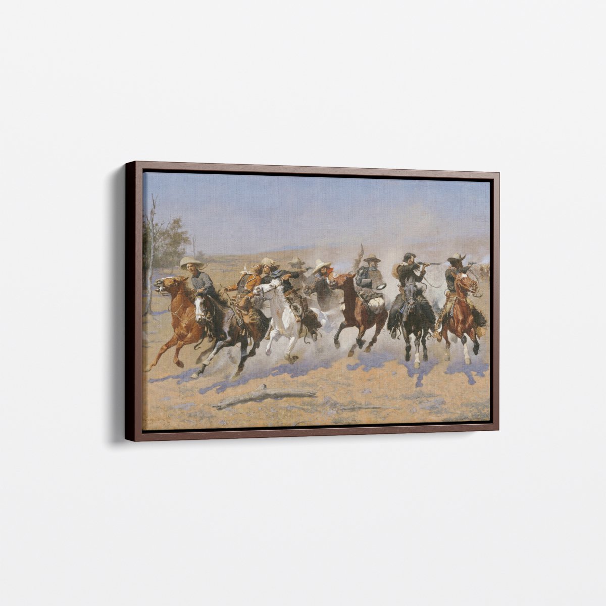 A Dash for the Timber | Frederic Remington | Ave Legato Art Prints