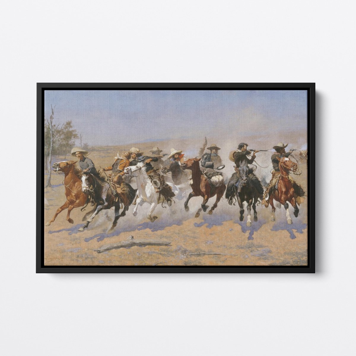 A Dash for the Timber | Frederic Remington | Ave Legato Art Prints