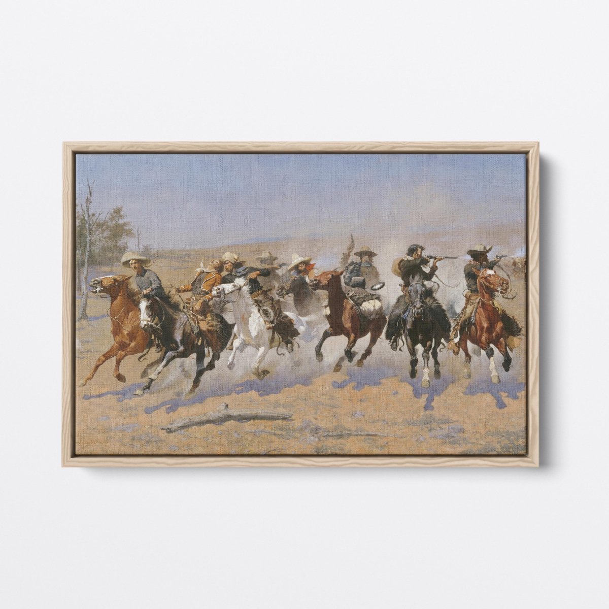 A Dash for the Timber | Frederic Remington | Ave Legato Art Prints