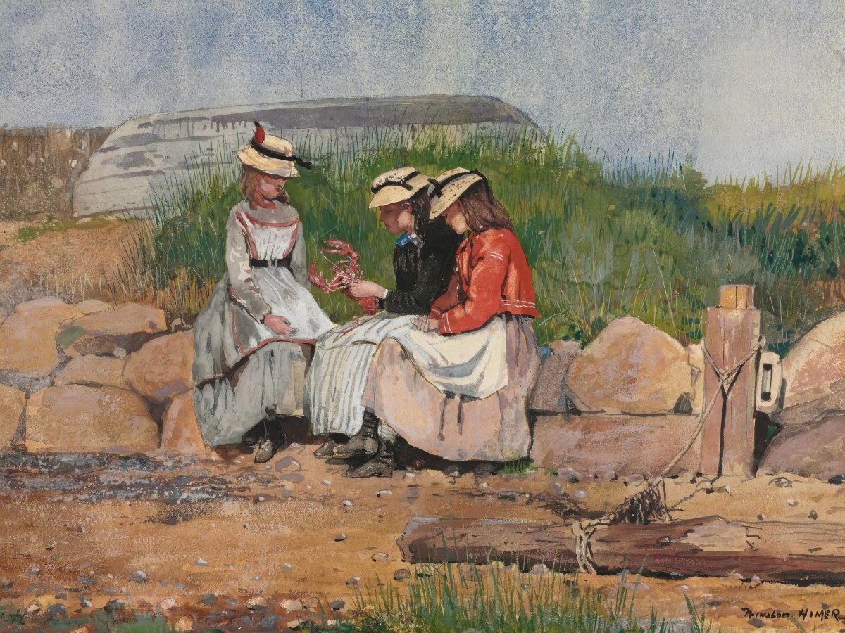 A Fisherman's Daughter | Winslow Homer | Ave Legato Art Prints