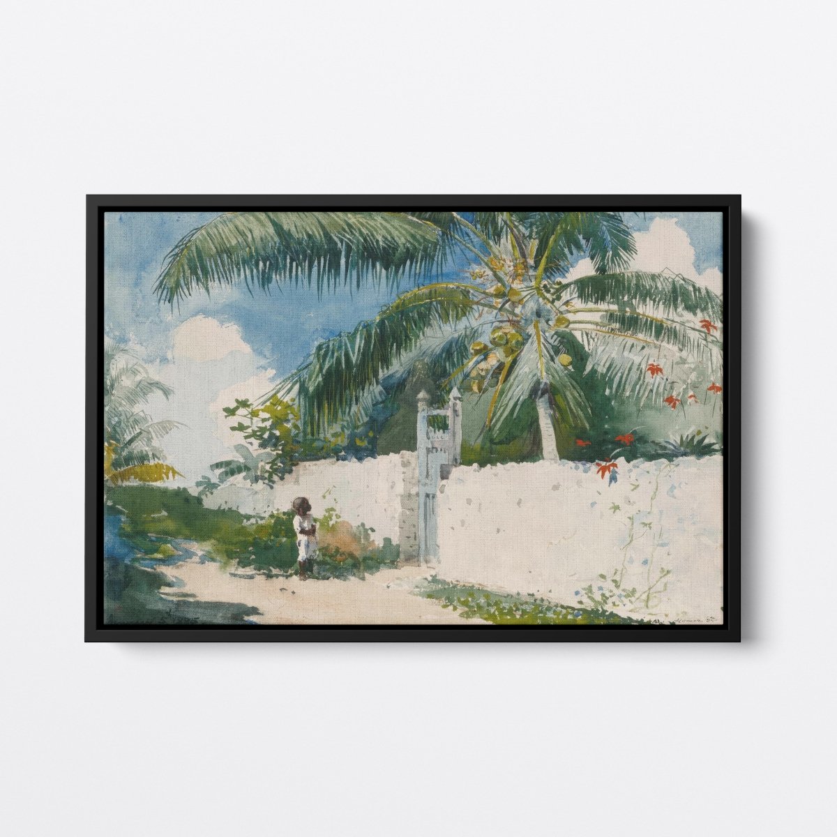 A Garden in Nassau | Winslow Homer | Ave Legato Art Prints