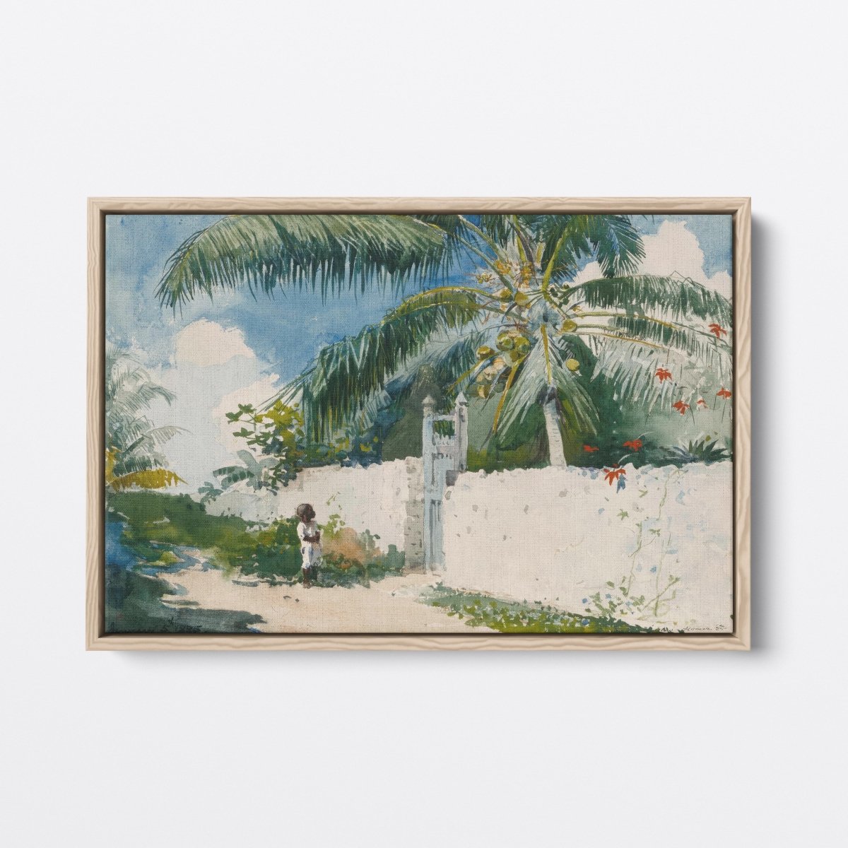 A Garden in Nassau | Winslow Homer | Ave Legato Art Prints