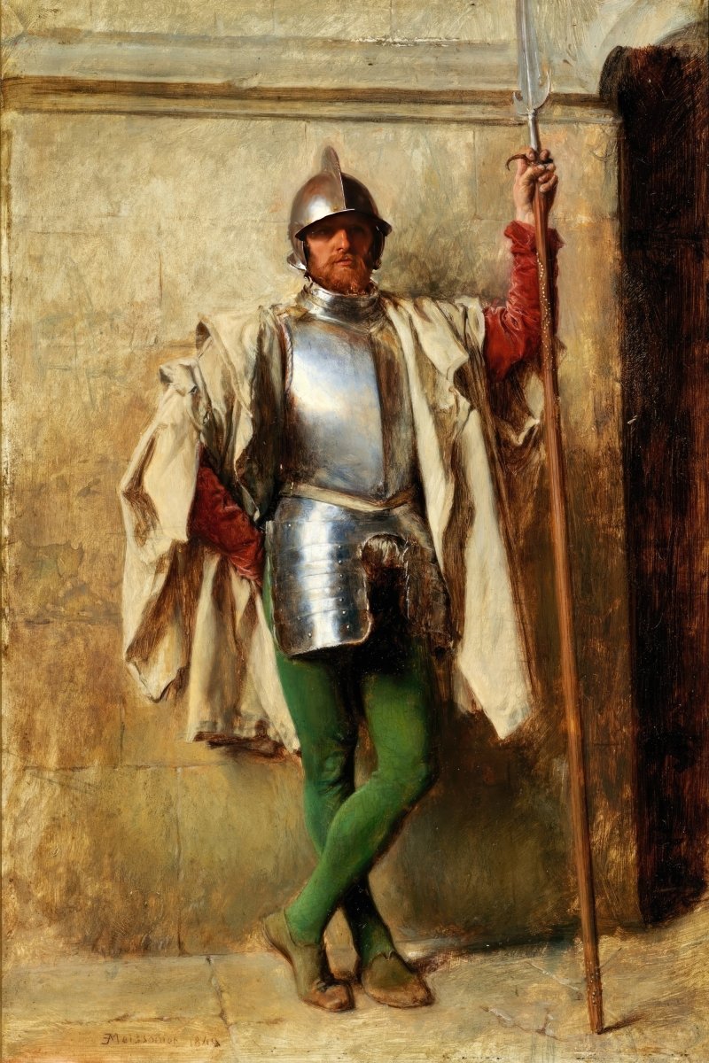 A Guard | Jean - Louis - Ernest Meissonier | Ave Legato Art Prints