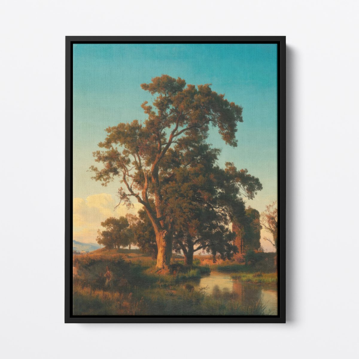 A Majestic Tree in the Evening Light | Oswald Achenbach | Ave Legato Art Prints