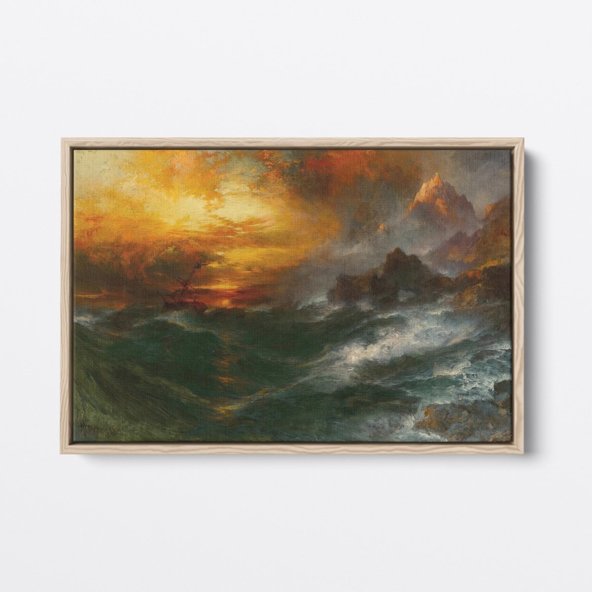 A Mountain of Loadstone | Thomas Moran | Ave Legato Art Prints