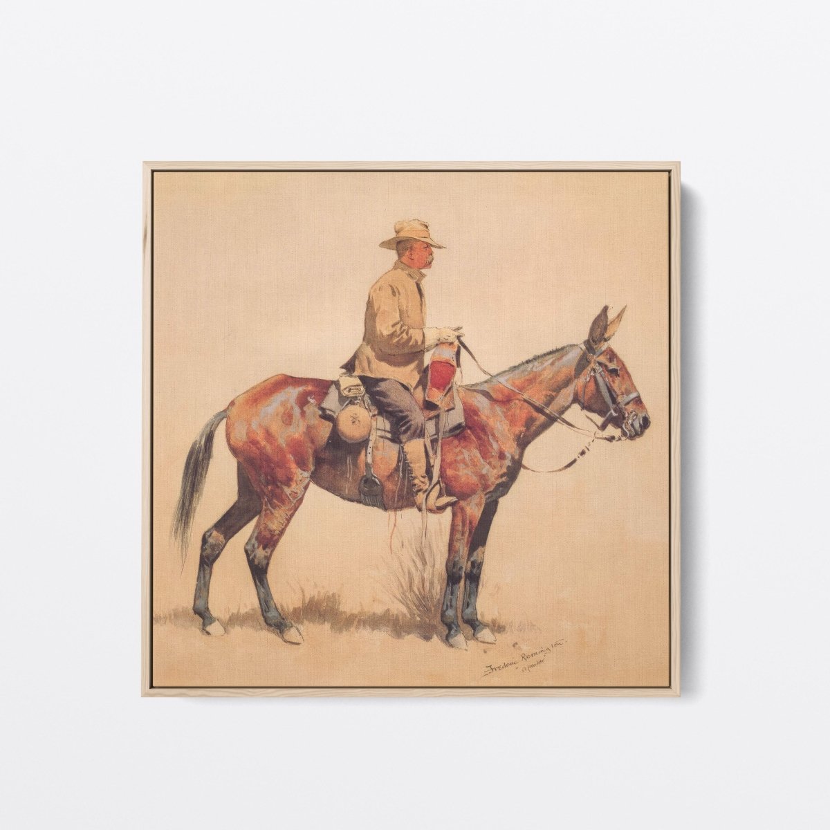 A Packer | Frederic Remington | Ave Legato Art Prints