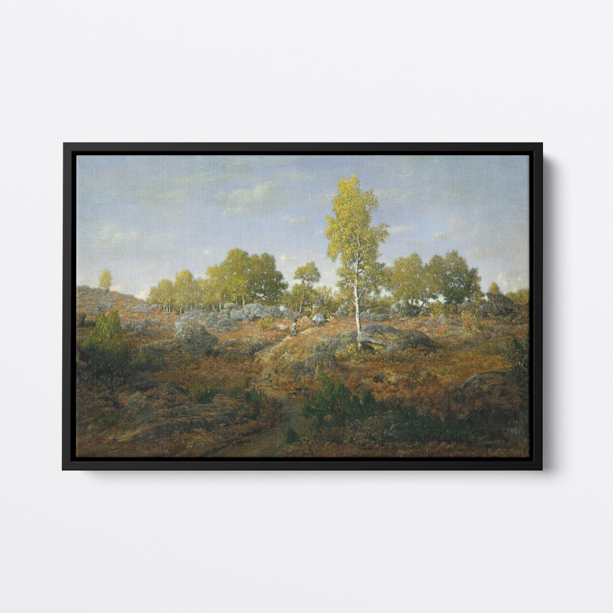 A Path Among the Rocks (Fontainbleau) | Theodore Rousseau | Ave Legato Art Prints