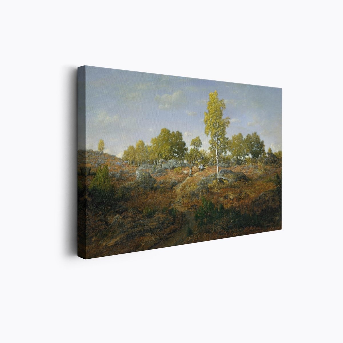 A Path Among the Rocks (Fontainbleau) | Theodore Rousseau | Ave Legato Art Prints