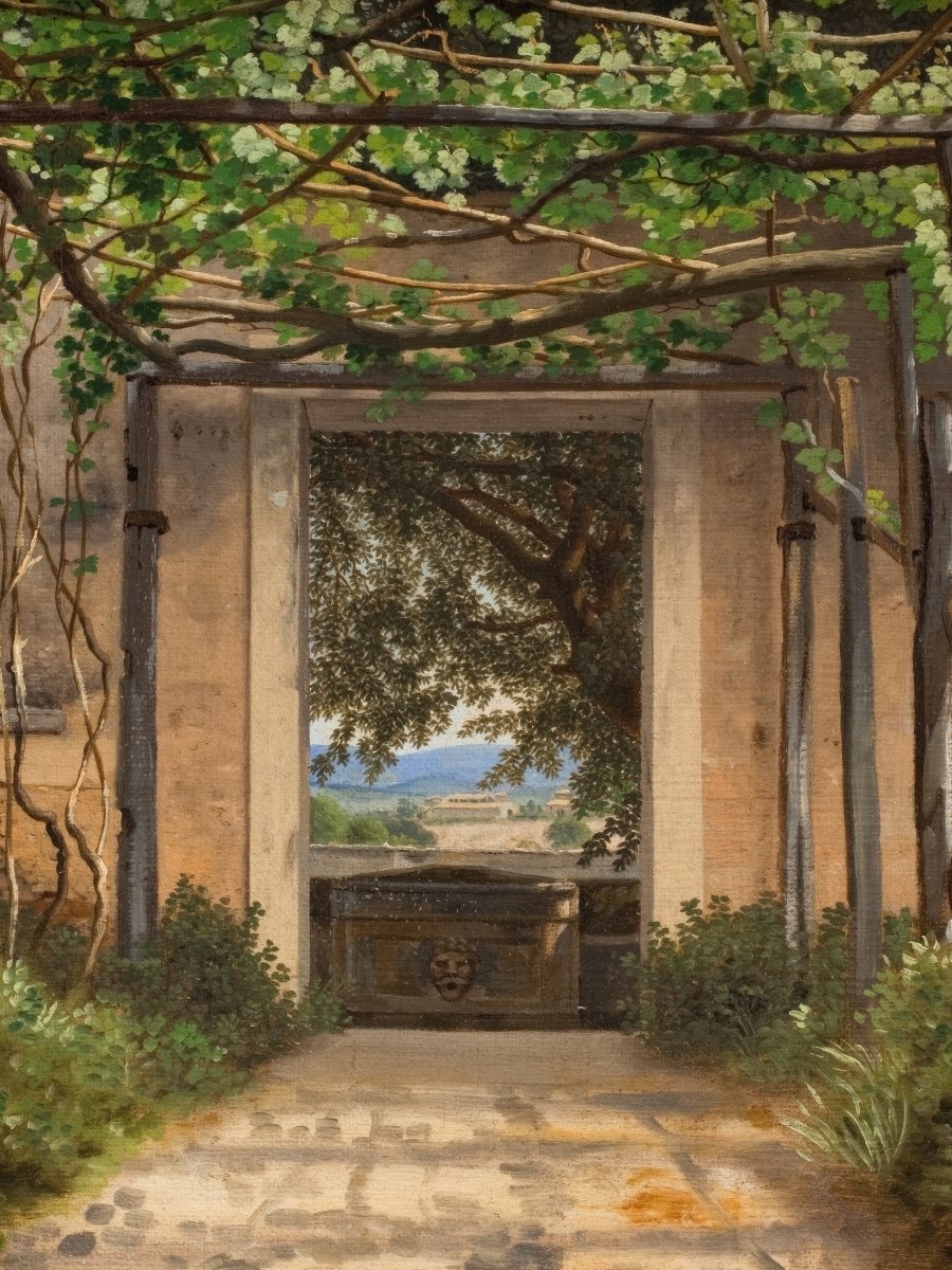 A Pergola, Italy | Christoffer Eckersberg | Ave Legato Art Prints