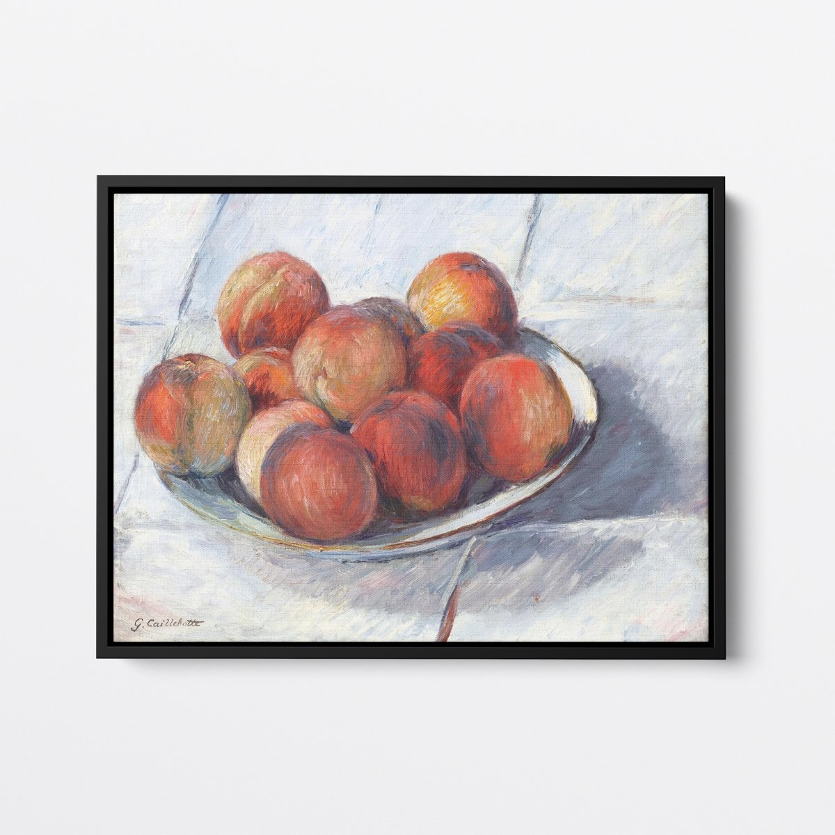 A Plate of Peaches | Gustave Caillebotte | Ave Legato Art Prints