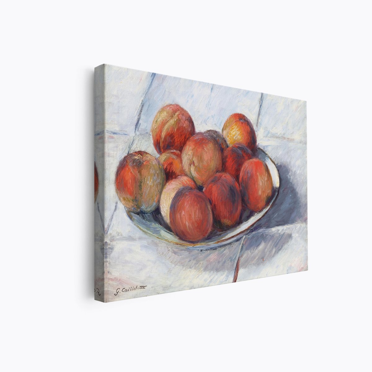 A Plate of Peaches | Gustave Caillebotte | Ave Legato Art Prints