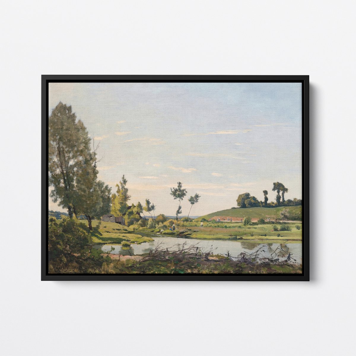 A River Scene | Henri - Joseph Harpignies | Ave Legato Art Prints