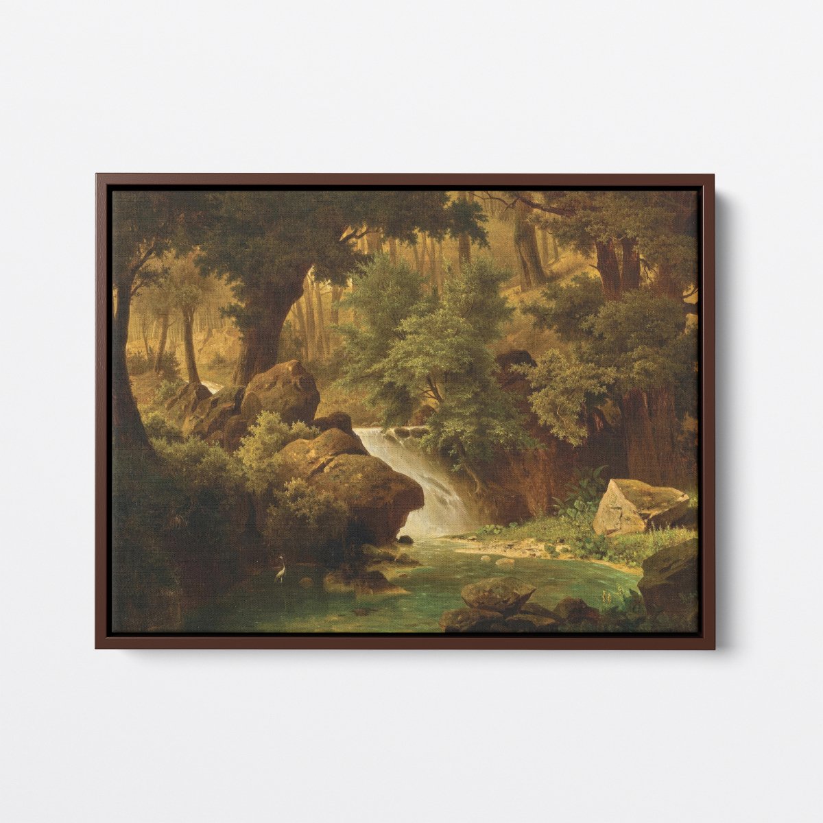 A Rocky Landscape with a River | Adolf Chwala | Ave Legato Art Prints