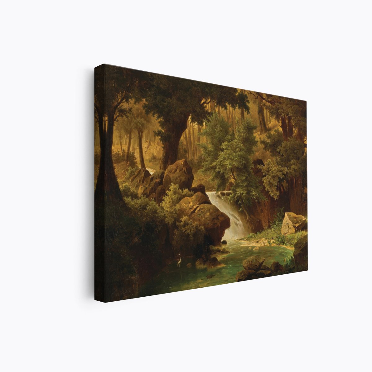 A Rocky Landscape with a River | Adolf Chwala | Ave Legato Art Prints