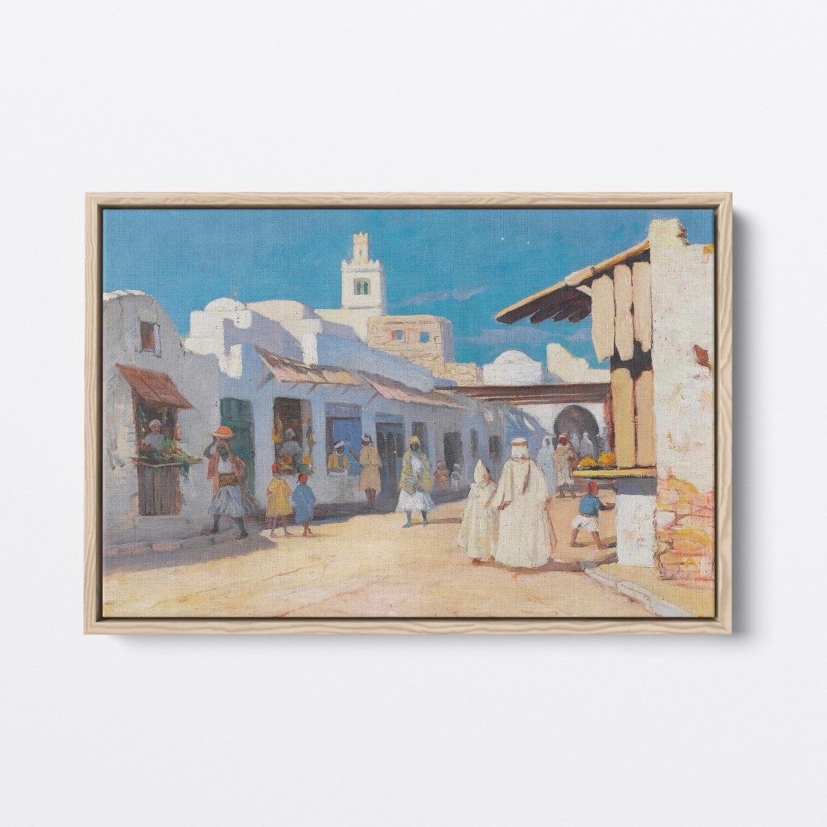 A Street In Tunis, 1891 | Charles Cottet | Ave Legato Art Prints