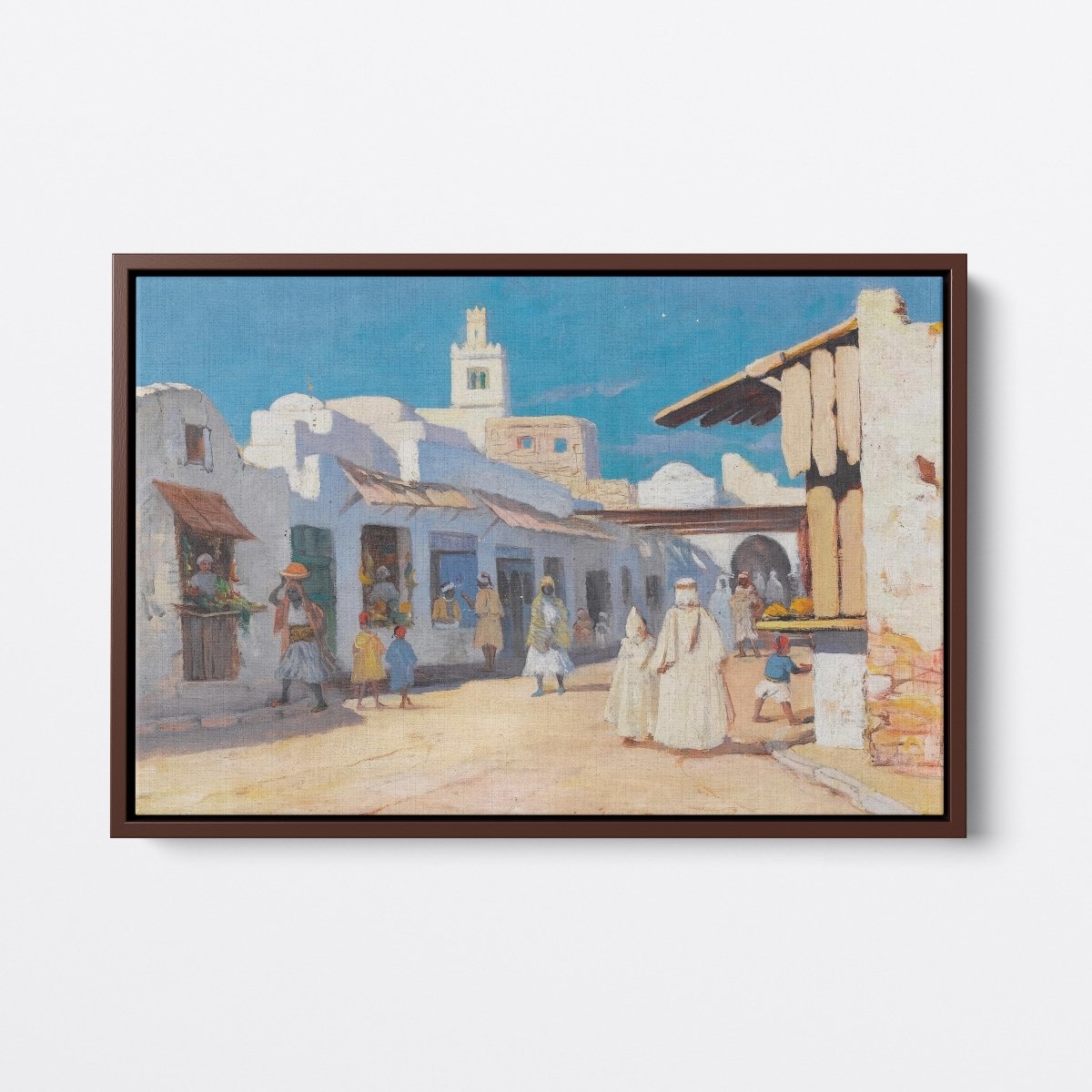 A Street In Tunis, 1891 | Charles Cottet | Ave Legato Art Prints