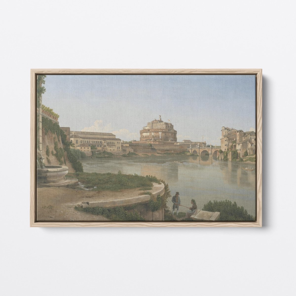 A View Across the Tiber | Christoffer Eckersberg | Ave Legato Art Prints