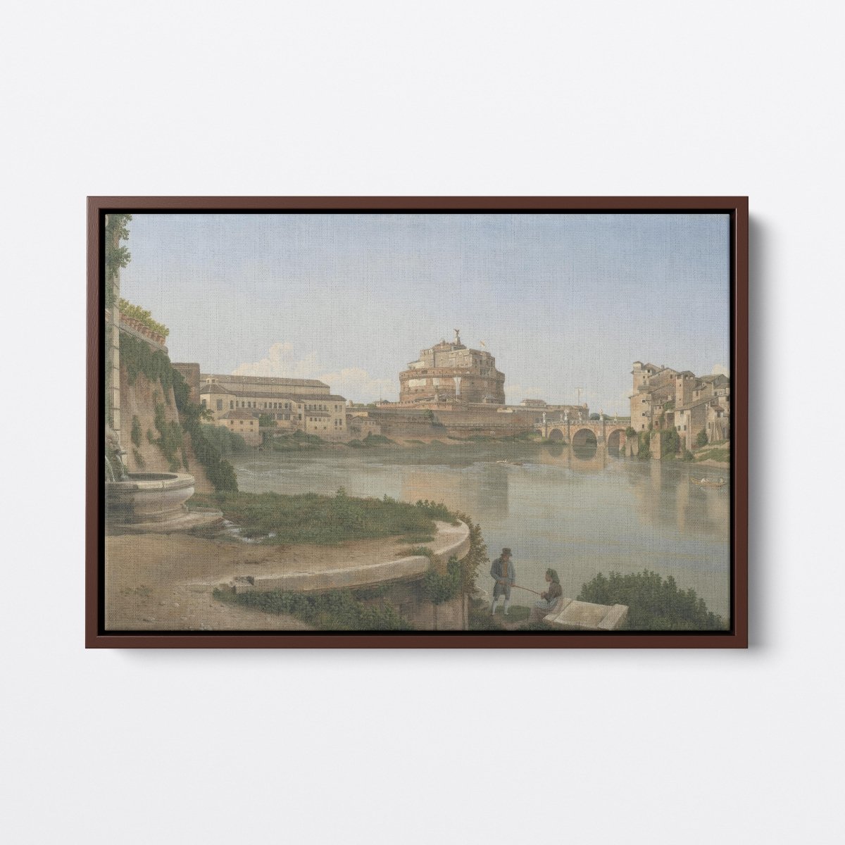 A View Across the Tiber | Christoffer Eckersberg | Ave Legato Art Prints