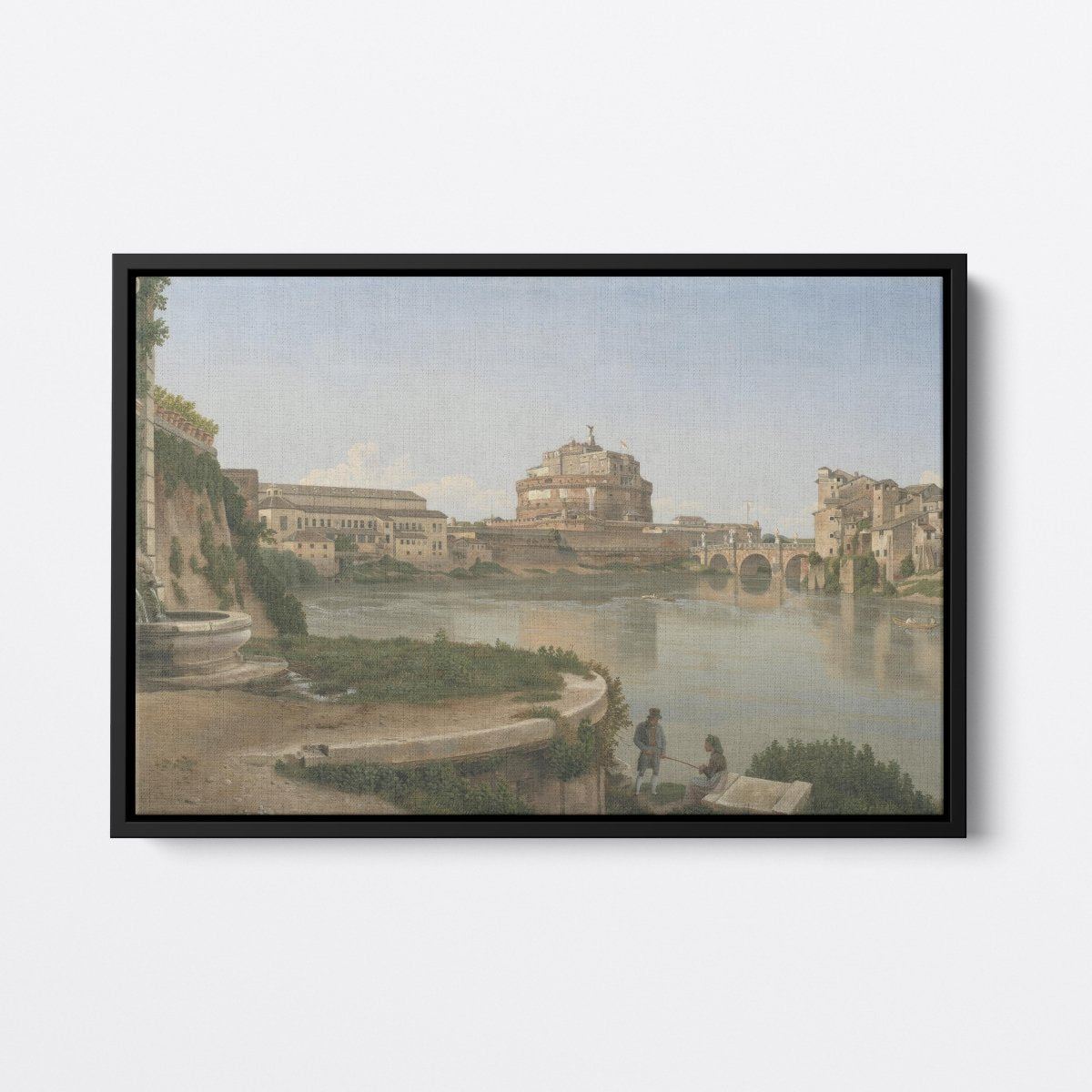 A View Across the Tiber | Christoffer Eckersberg | Ave Legato Art Prints