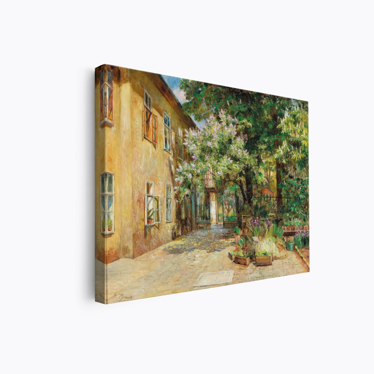 A View of the Courtyard | Marie Egner | Ave Legato Art Prints