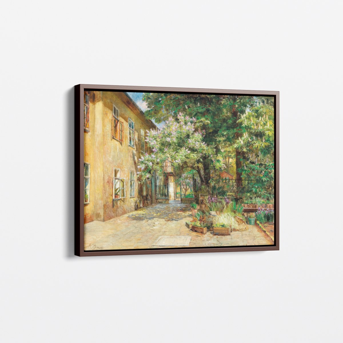 A View of the Courtyard | Marie Egner | Ave Legato Art Prints